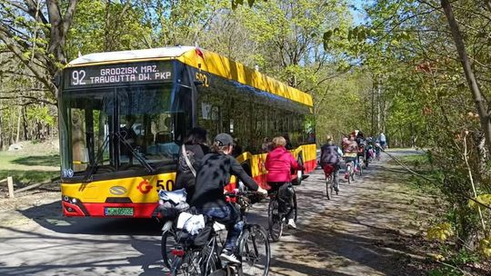Bezpłatne wycieczki rowerowe i piesze z przewodnikiem po Kampinosie. Można dojechać autobusami GPA