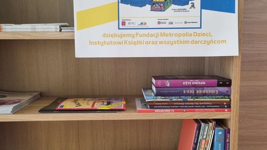 Drugi etap projektu Podaruj książkę ukraińskim dzieciom w Michałowicach