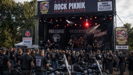 Motoserce Rock Piknik 2026. Proletaryat, Dezerter i Nocny Kochanek zagrają w Pruszkowie