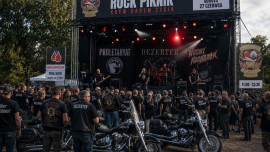 Motoserce Rock Piknik 2026. Proletaryat, Dezerter i Nocny Kochanek zagrają w Pruszkowie
