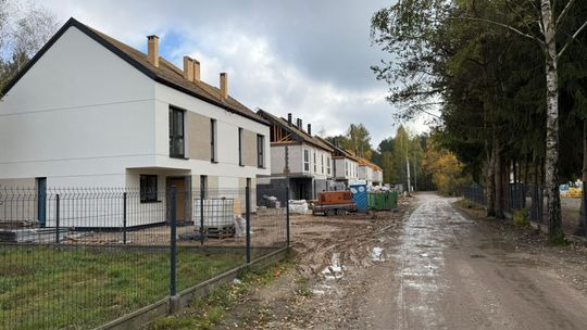 Osiedle domów bez prądu