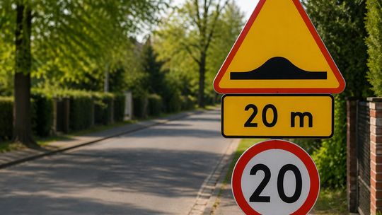 Podkowa Leśna stawia na bezpieczeństwo: Nowe progi i ruch jednokierunkowy
