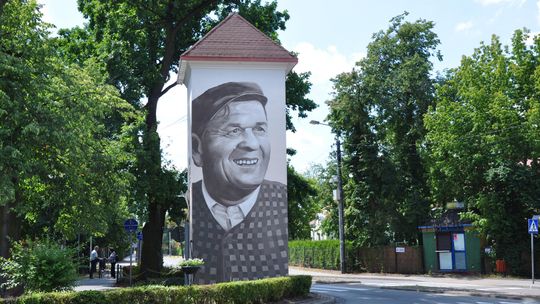 Uśmiech Wacława Kowalskiego z Brwinowa na wystawie w Łazienkach Królewskich