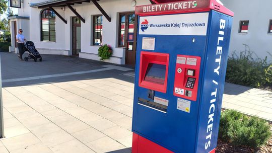 WKD wymieni automaty biletowe. Na części stacji będą chwilowe utrudnienia