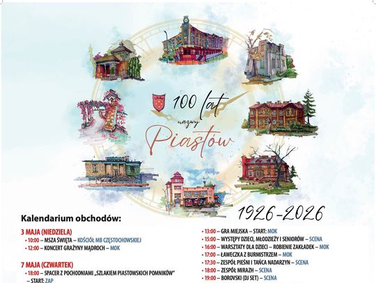 100 lat nazwy Piastów: Sprawdź pełny program jubileuszu i Dni Piastowa 2026!