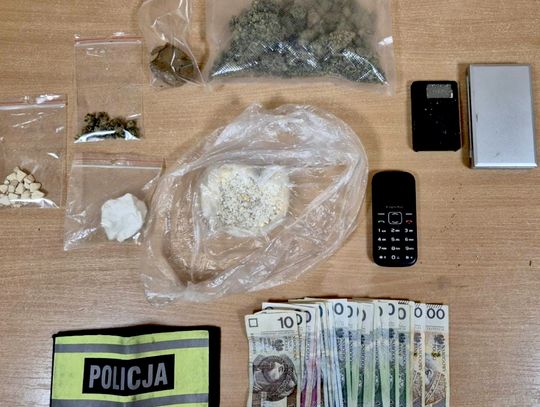 260 gramów narkotyków przejęte w Milanówku – 36-latek trafił do aresztu