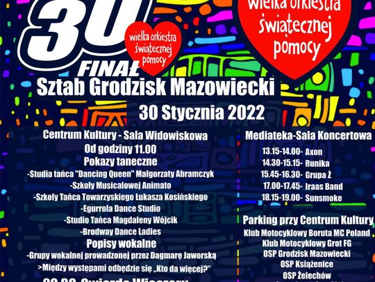 30 Finał Wielkiej Orkiestry Świątecznej Pomocy