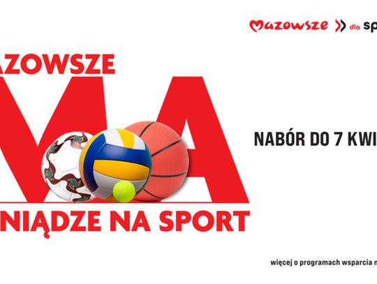 35 mln zł na sport w województwie. Rusza nabór do programu