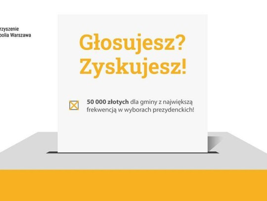 50 tysięcy za frekwencję dla gminy Michałowice