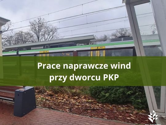 Awaria wind na dworcu w Milanówku. Podano terminy napraw