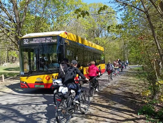 Bezpłatne wycieczki rowerowe i piesze z przewodnikiem po Kampinosie. Można dojechać autobusami GPA