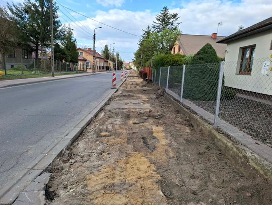 Budują nową ścieżkę pieszo-rowerową w Grodzisku
