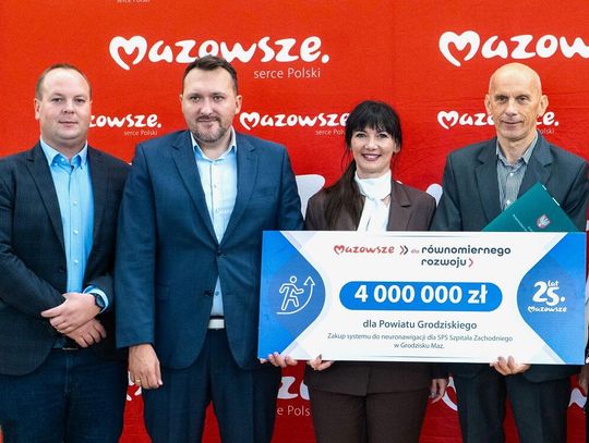 Cztery miliony złotych na zakup sprzętu medycznego