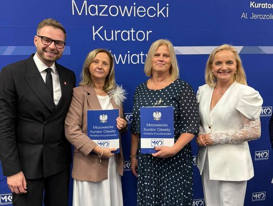 Dwie dyrektorki z Grodziska Mazowieckiego otrzymały Nagrody Mazowieckiego Kuratora Oświaty