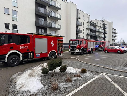 Hulajnoga przyczyną pożaru