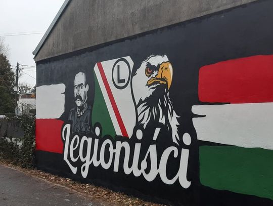 Iga Świątek i Legia na muralach