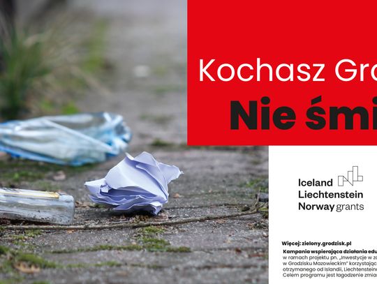 Kochasz? Nie śmieć. Dbaj o czystość swojego otoczenia