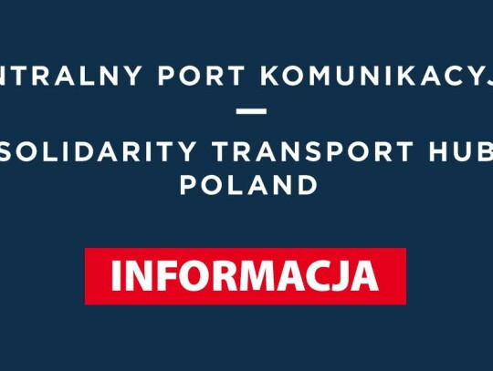 Komunikat CPK w sprawie nieruchomości
