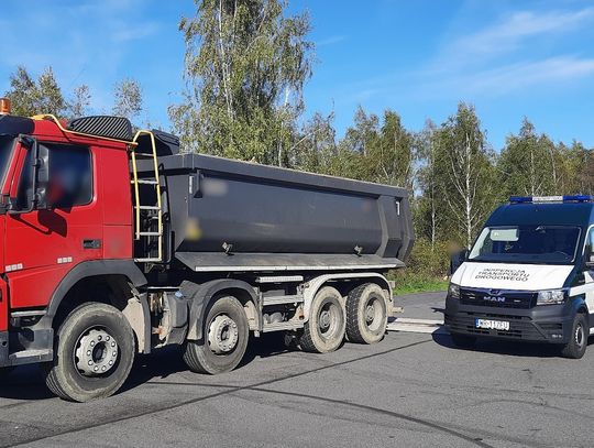 Kontrole ciężarówek i zatrzymane transporty