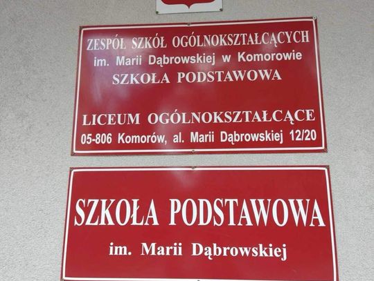 Likwidacja LO w Komorowie? Wójt Małgorzata Pachecka odpowiada na zarzuty mieszkańców