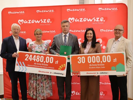 Miliony złotych z Mazowsza dla zachodnich powiatów. Skorzysta także gmina Brwinów