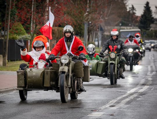 MotoMikołaje rozgrzali serca w Michałowicach!