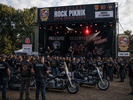Motoserce Rock Piknik 2026. Proletaryat, Dezerter i Nocny Kochanek zagrają w Pruszkowie