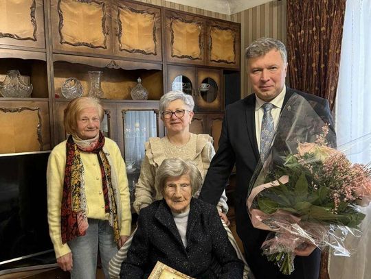 Najstarsza mieszkanka gminy Brwinów świętuje 106. urodziny