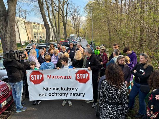 „Nie chcemy amfiteatru!” – Otrębusy w ogniu protestu