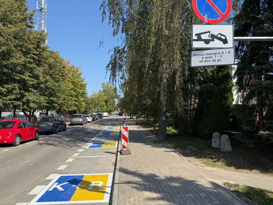 Nowa strefa Kiss & Ride przy szkole w Raszynie