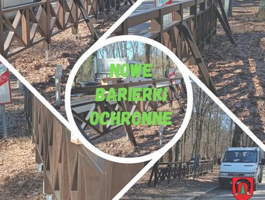 Nowe barierki przy stacji Podkowa Zachodnia WKD. Miasto chce powstrzymać parkowanie na trawniku