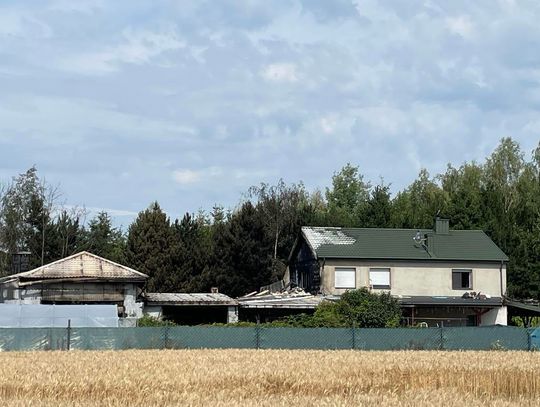 Nowe informacje o pożarze pod Brwinowem