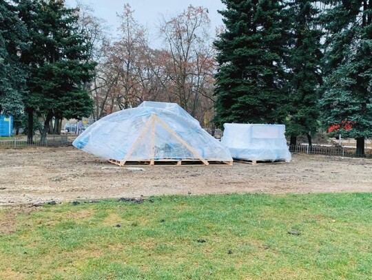 Nowe urządzenia na placach zabaw w Parku Kościuszki