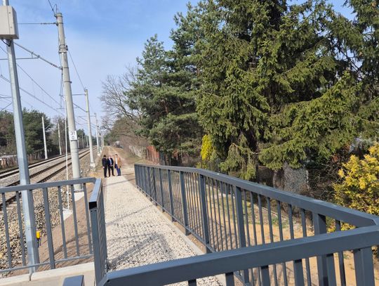 Nowe wejście na przystanek WKD Grodzisk Mazowiecki Piaskowa