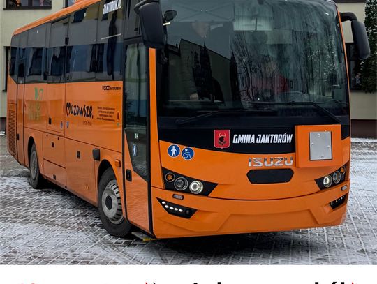 Nowy autobus szkolny w Jaktorowie zwiększy bezpieczeństwo i komfort uczniów