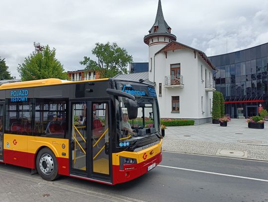 Nowy autobus testowany w Grodzisku Mazowieckim. To pierwszy taki w Polsce!