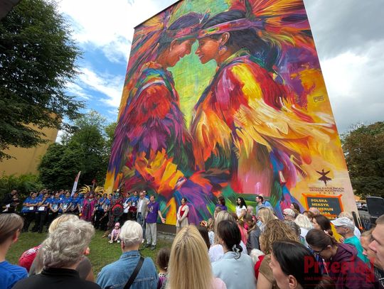 Nowy mural Festiwalu Kultur Świata w Grodzisku Mazowieckim odsłonięty!