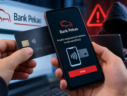 Nowy sposób na kradzież pieniędzy z konta. Bank ostrzega!