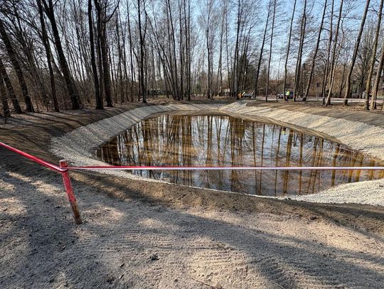 Nowy zbiornik retencyjny w Pęcicach Małych gotowy. Koniec problemów z zalewaniem?