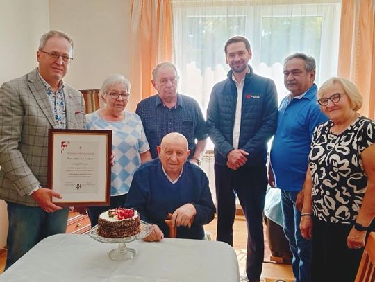 Pan Tadeusz Tondera świętował 100. urodziny