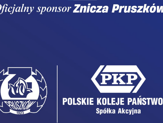 PKP nowym sponsorem Znicza Pruszków. Kontrowersje wokół sponsoringu przez spółki Skarbu Państwa