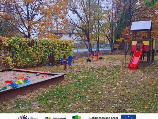 Plac zabaw przy ulicy Wylot w Milanówku przechodzi modernizację Plac zabaw przy ulicy Wylot w Milanówku przechodzi modernizację