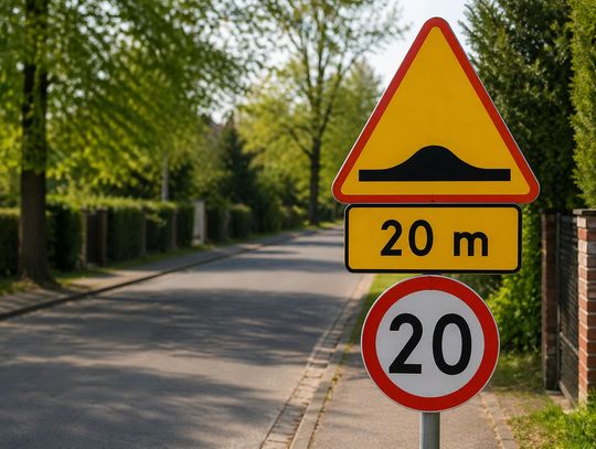 Podkowa Leśna stawia na bezpieczeństwo: Nowe progi i ruch jednokierunkowy