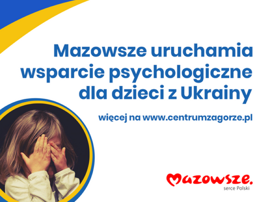 Pomoc psychologiczna dla dzieci z Ukrainy