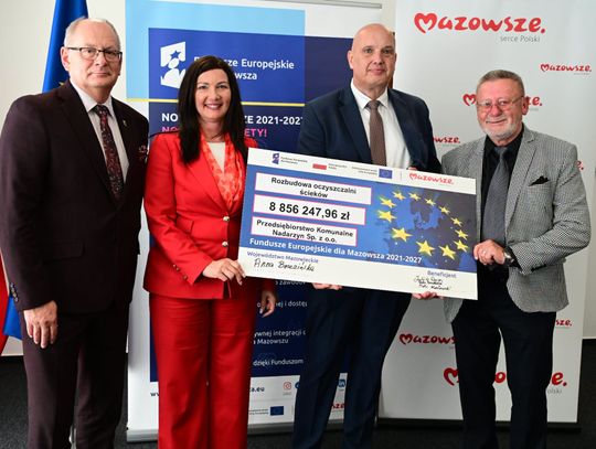 Ponad 8,8 mln zł na modernizację oczyszczalni