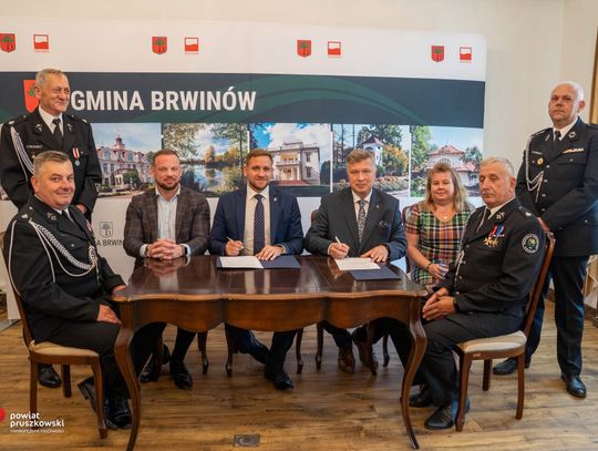 Powiat Pruszkowski przekaże 89 tys. zł dla strażaków z gminy Brwinów