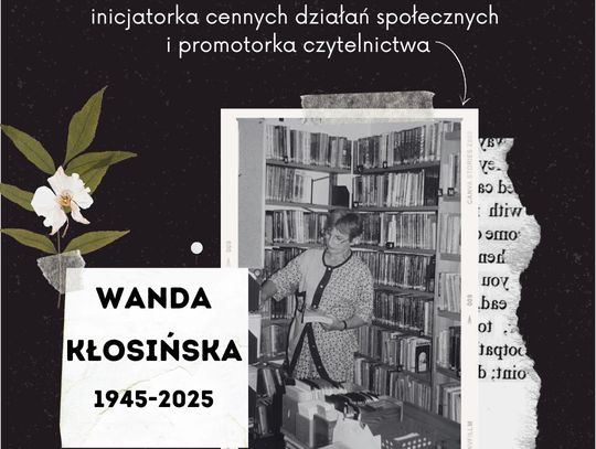 Pożegnanie Wandy Kłosińskiej – wieloletniej dyrektorki Biblioteki w Komorowie
