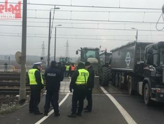 Protest wstrzymał ruch na kolei