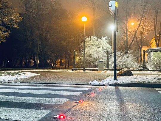 Przejścia dla pieszych zostały doświetlone