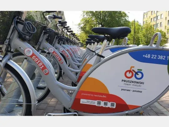 Rekord Pruszkowskiego Roweru Miejskiego. Ponad 19,6 tys. wypożyczeń